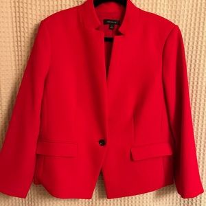 Ann Taylor red blazer. Size 16.